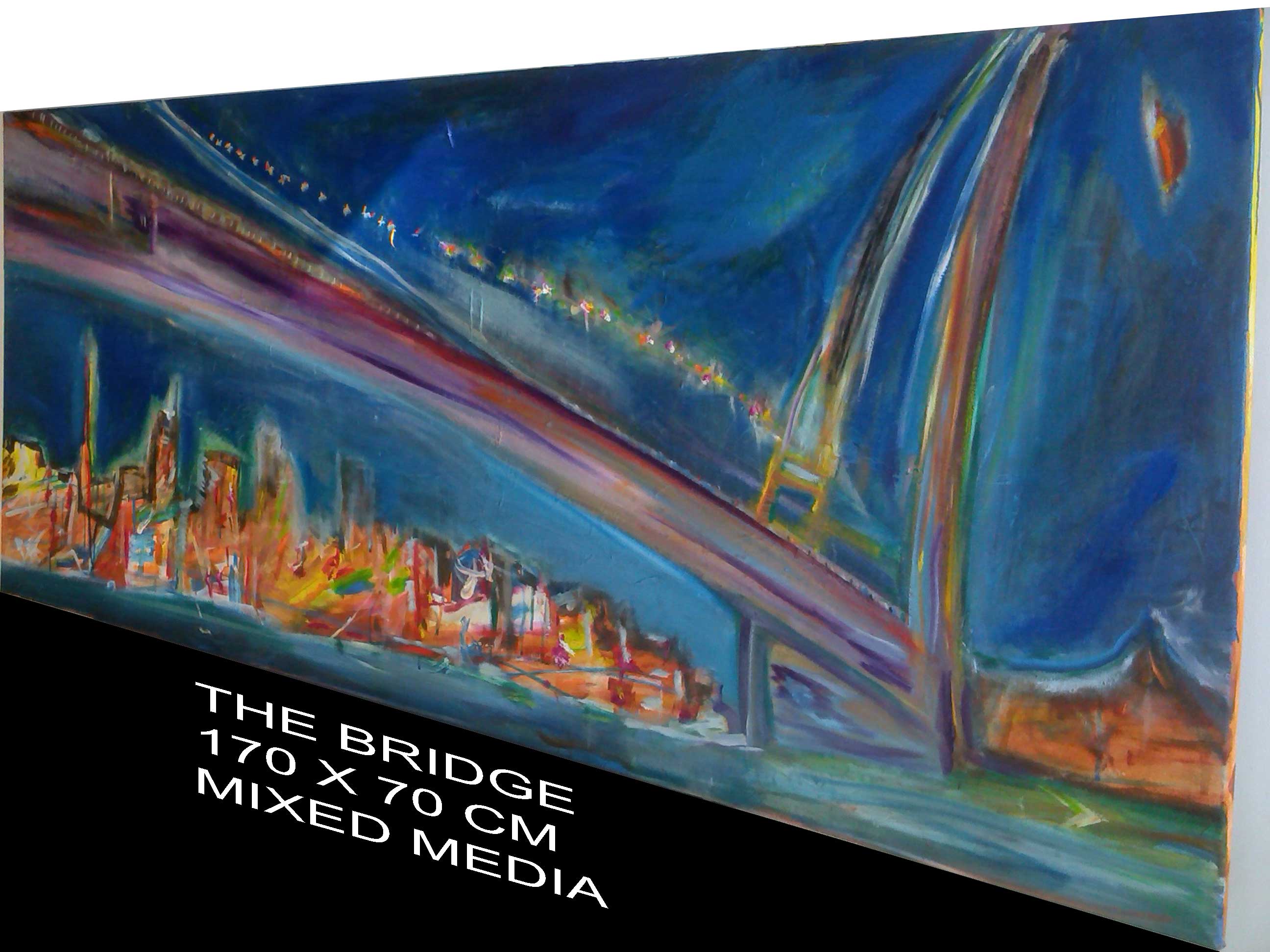 Bridge detail of a painting