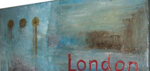 London oil on canvas