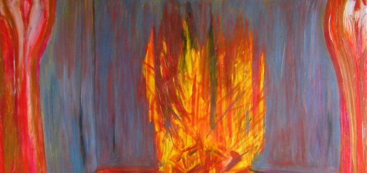 Kaminfeuer von Iris Greiner