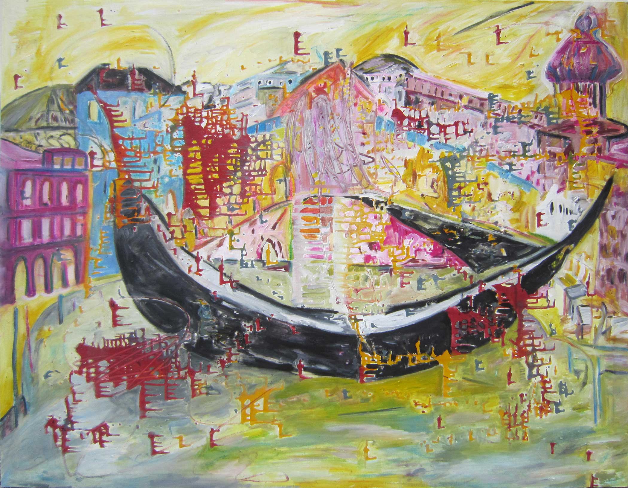 Venice painting by Iris Greiner